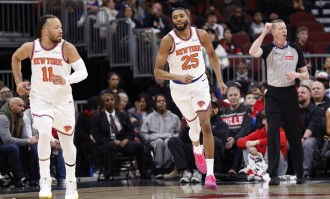 唐斯28+11布伦森19分 尼克斯送公牛9连败