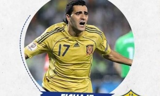 44岁古伊萨加盟新球队，曾获2008欧洲杯＆西甲最佳射手