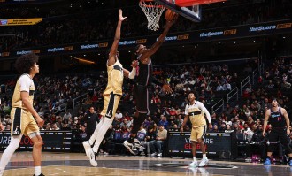 阿德巴约22分萨尔12+12 热火大胜奇才