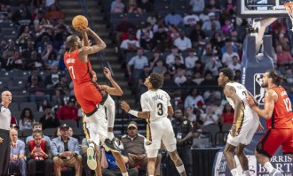 季前赛-杜兰特15分锡安13+4 火箭险胜鹈鹕