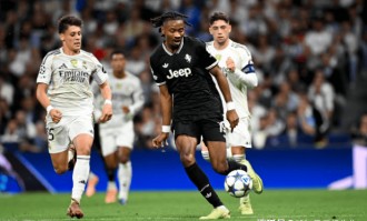 皇家马德里1-0险胜尤文图斯，姆巴佩射门失准，贝林厄姆带队冲进欧冠前五